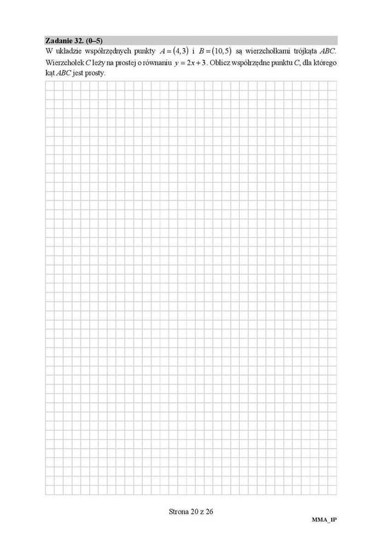 Matura 2018 matematyka. Poziom podstawowy - arkusze CKE