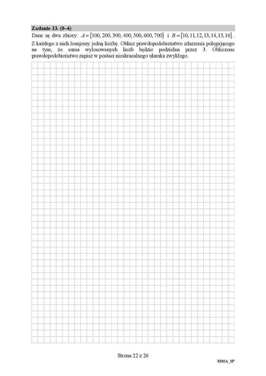Matura 2018 matematyka. Poziom podstawowy - arkusze CKE