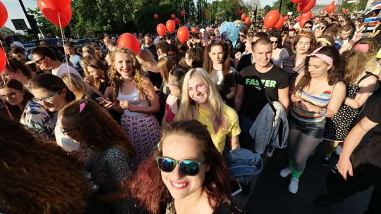 Juwenalia 2018 w Lublinie. Korowód studentów na ulicach miasta 