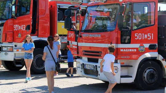 Strażacki piknik w Puławach