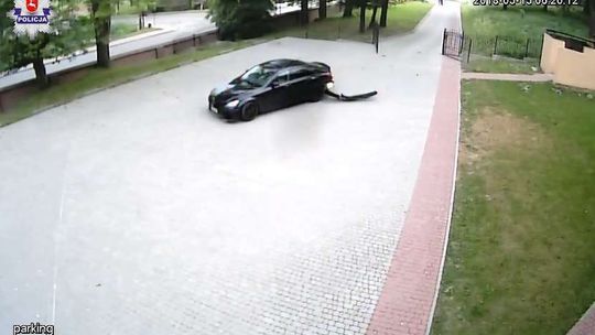 Staranował bramę żłobka. Był pijany