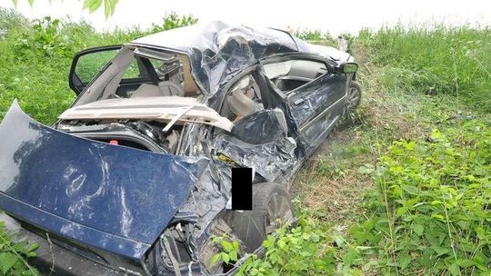 Wypadek koło Janowa Podlaskiego