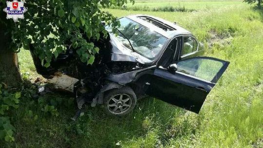 Pijany kierowca z Tanzanii rozbił BMW pod Michowem