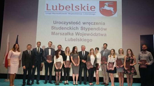 Uroczystość wręczenia Studenckich Stypendiów Marszałka Województwa Lubelskiego
