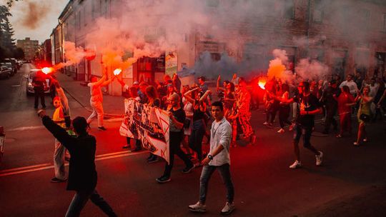 Juwenalia w Białej Podlaskiej. Korowód studencki Juwenalia w Białej Podlaskiej. Korowód studencki