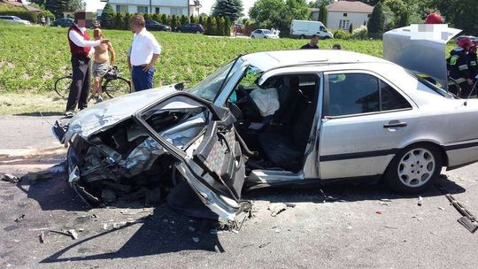 Wypadek w Trojaczkowicach