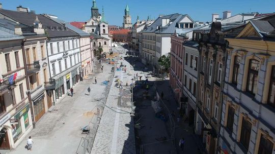 Przebudowa deptaka w Lublinie