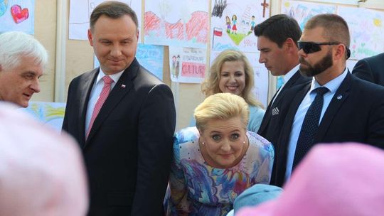 Para prezydencka w Białej Podlaskiej 