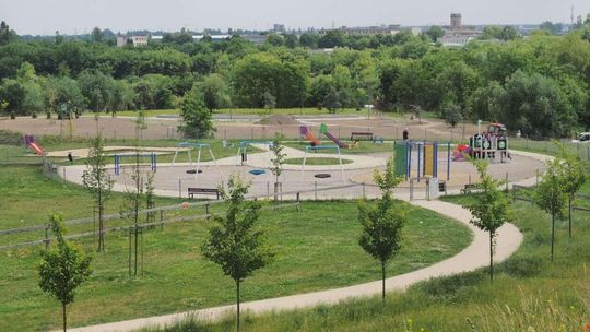 Park przy ul. Zawilcowej