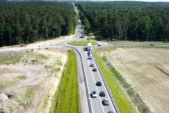 węzeł Puławy, rondo północne