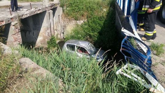 Seicento wpadło do rzeki