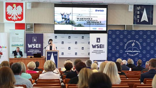 O wartościach w świecie młodzieży na WSEiI