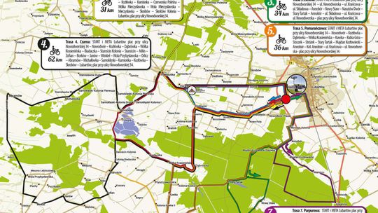 25. Święto Roweru. Trasy 25. Święto Roweru. Trasy