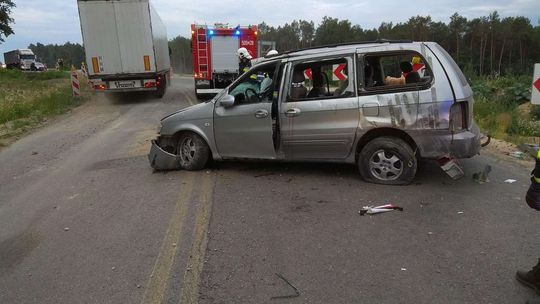 Wypadek w Żyrzynie
