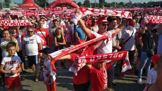 Strefa kibica na meczu Polska - Senegal