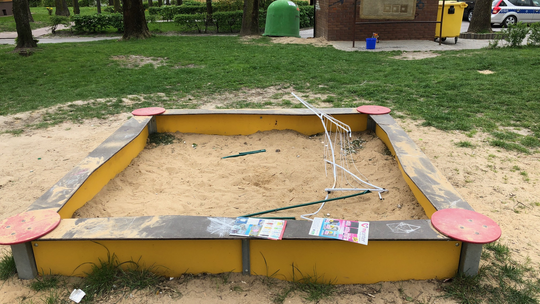 Plac zabaw w Kraśniku. Zdjęcia Czytelniczki