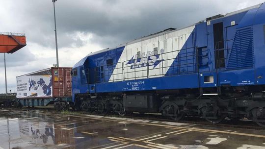 Pociąg z kontenerem z Polski do Chin. Zamojski przewoźnik testuje nową trasę