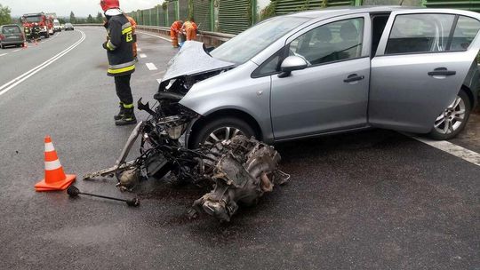 Wypadek w Piaskach 26.06.2018