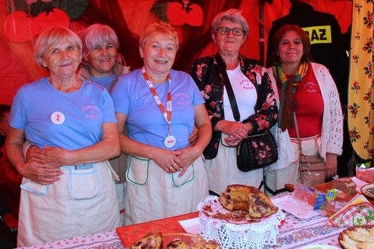 Kobiety z pasją, stoisko sołectwa Skoki-Borowa