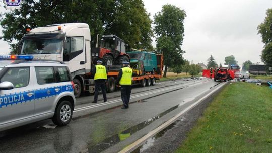 Wypadek w Leokadiowie