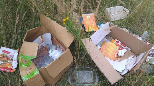 Alarm 24: Ktoś zrobił sobie dzikie śmietnisko na Felinie Alarm 24: Ktoś zrobił sobie dzikie śmietnisko na Felinie