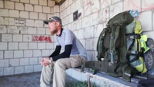 Piotr spod Białej Podlaskiej idzie pieszo przez Europę