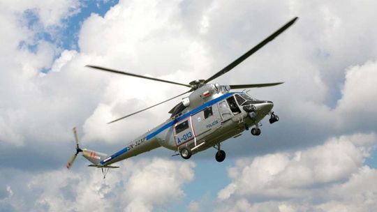 Śmigłowiec Sokół z PZL-Świdnik w nowych policyjnych barwach