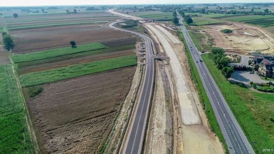 Budowa S17. Nowe zdjęcia z drona