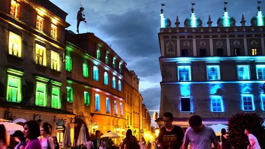 Carnaval Sztukmistrzów 2018: iluminacja Starego Miasta - ostatnia próba