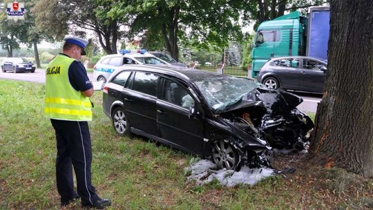 Wypadek na DK 19 w Pułankowicach