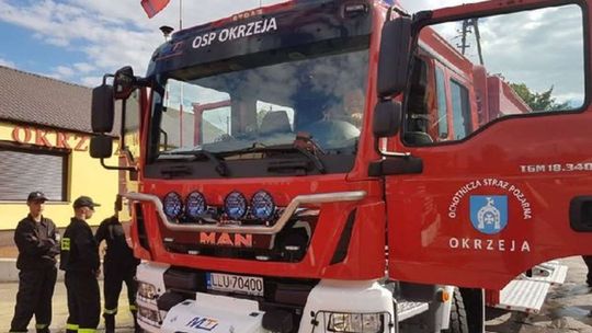 Krzywda: Strażacy z Okrzei z nowym samochodem