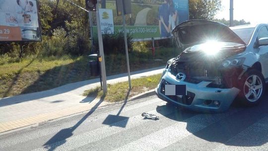 Wypadek na ul. gen. Ducha w Lublinie