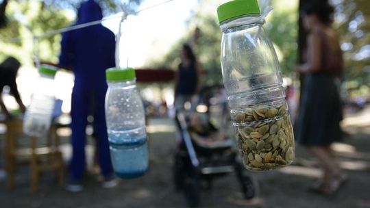 Ścieżka sensoryczna w przedszkolu im. Kubusia Puchatka w Lublinie
