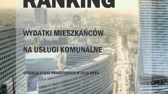 Wydatki mieszkańców na usługi komunalne. Ranking Wydatki mieszkańców na usługi komunalne. Ranking
