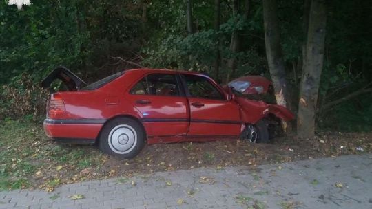 Wypadek w miejscowości Wał Wypadek w miejscowości Wał