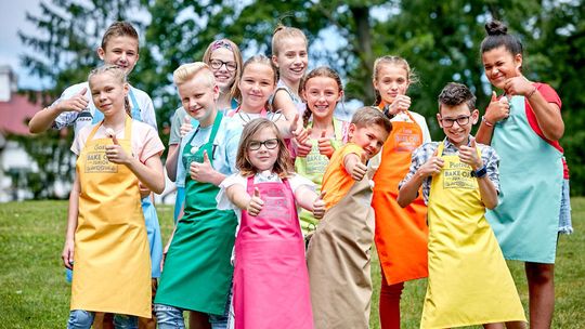 Julia Kucharzewska i Wojtek Biedacha z Lublina w Bake Off Junior Julia Kucharzewska i Wojtek Biedacha z Lublina w Bake Off Junior