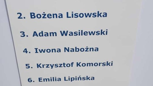 Listy kandydatów Koalicji Obywatelskiej do sejmiku województwa
