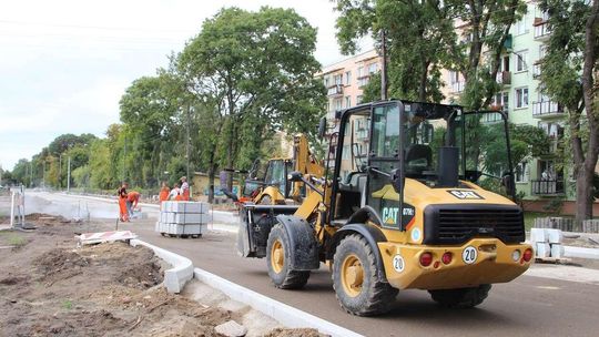 Przebudowa w al. Warszawskiej w Białej Podlaskiej