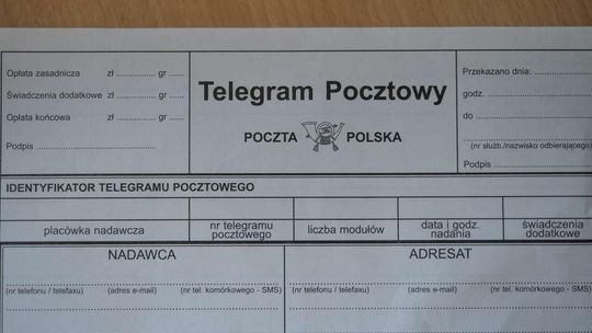 To już koniec telegramów