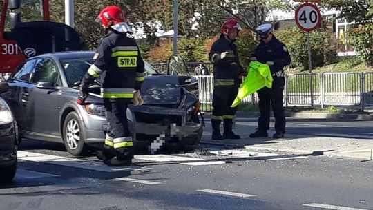 Wypadek na ul. Lwowskiej