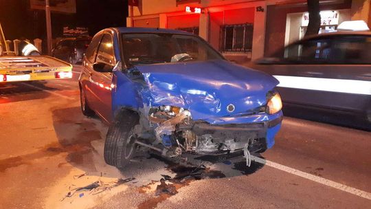 Wypadek na ul. Krochmalnej w Lublinie
