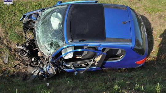 Wypadek w miejscowości Styrzyniec Wypadek w miejscowości Styrzyniec