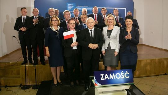 Jarosław Kaczyński w Zamościu