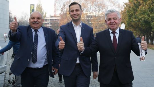 Władysław Kosiniak-Kamysz na Placu Teatralnym