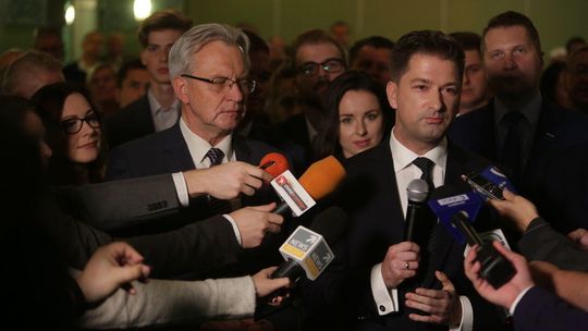 Wybory 2018. Wieczór wyborczy w sztabie PiS