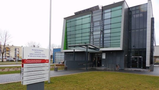 Budynek Centrum Chorób Zakaźnych Wojewódzkiego Szpitala Specjalistycznego w Białej Podlaskiej