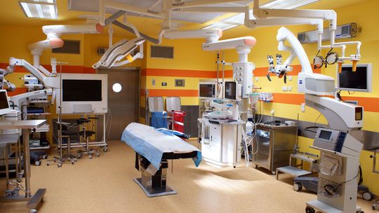 Blok operacyjny w COZL w Lublinie