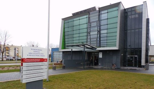 Budynek Centrum Chorób Zakaźnych Wojewódzkiego Szpitala Specjalistycznego w Białej Podlaskiej