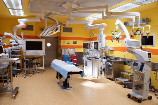 Blok operacyjny w COZL w Lublinie