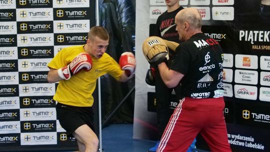 Trening bokserski przed Galą B.ILO Boxing Night